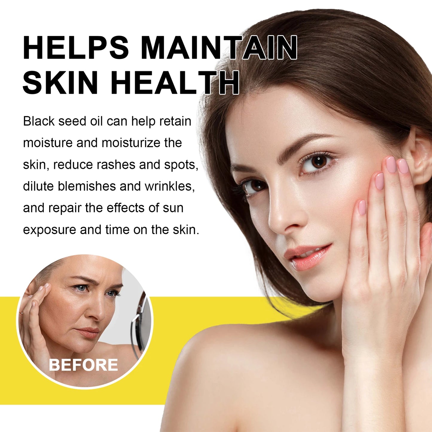 Hair Growth Essential Oil. Effectively Repair Baldness and Hair Loss Symptoms