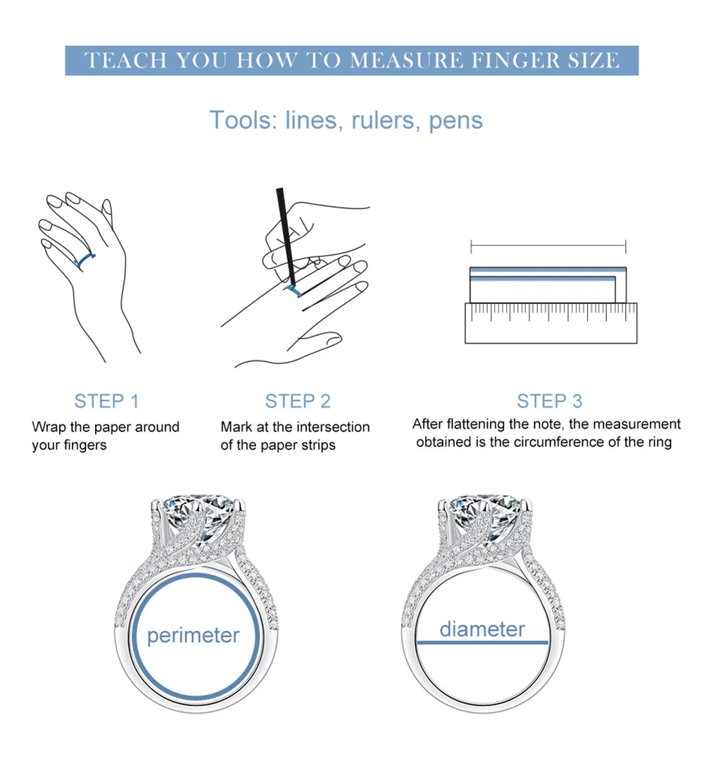 Full Eternity Moissanite Ring for Women Men Diamond Wedding Band Engagement Anniversary Gift in S925 Sterling Silver