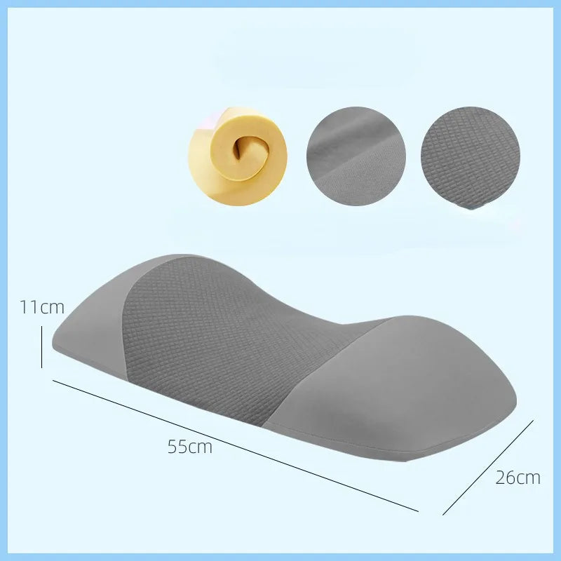 Lumbar Support Pillow for Sleeping Memory Foam Back Lumbar Support Cushion  Back Support Bed Pillow Waist Support Back Sleepers