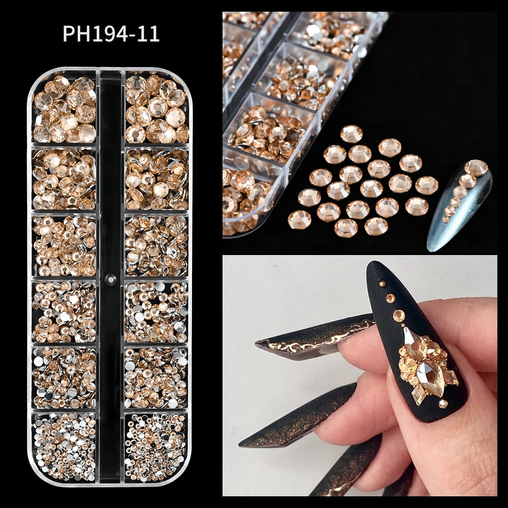 Set di Decorazioni per Nail Art