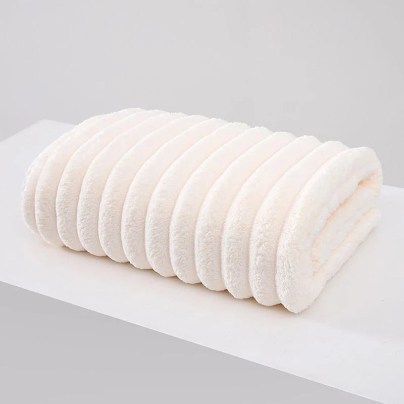 Coral Cloud Velvet Towel Thickened Bath Strong Water Absorption Microfiber Quick-drying Skin-friendly Face Wash Towel