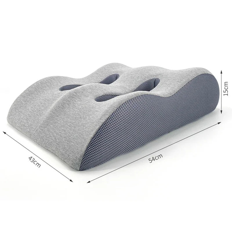 Ergonomic Memory Foam Leg Foot Raiser Pillow Support Cushion Foot Stress Relief Cushion Massage Support Body Pillow For Pregnant