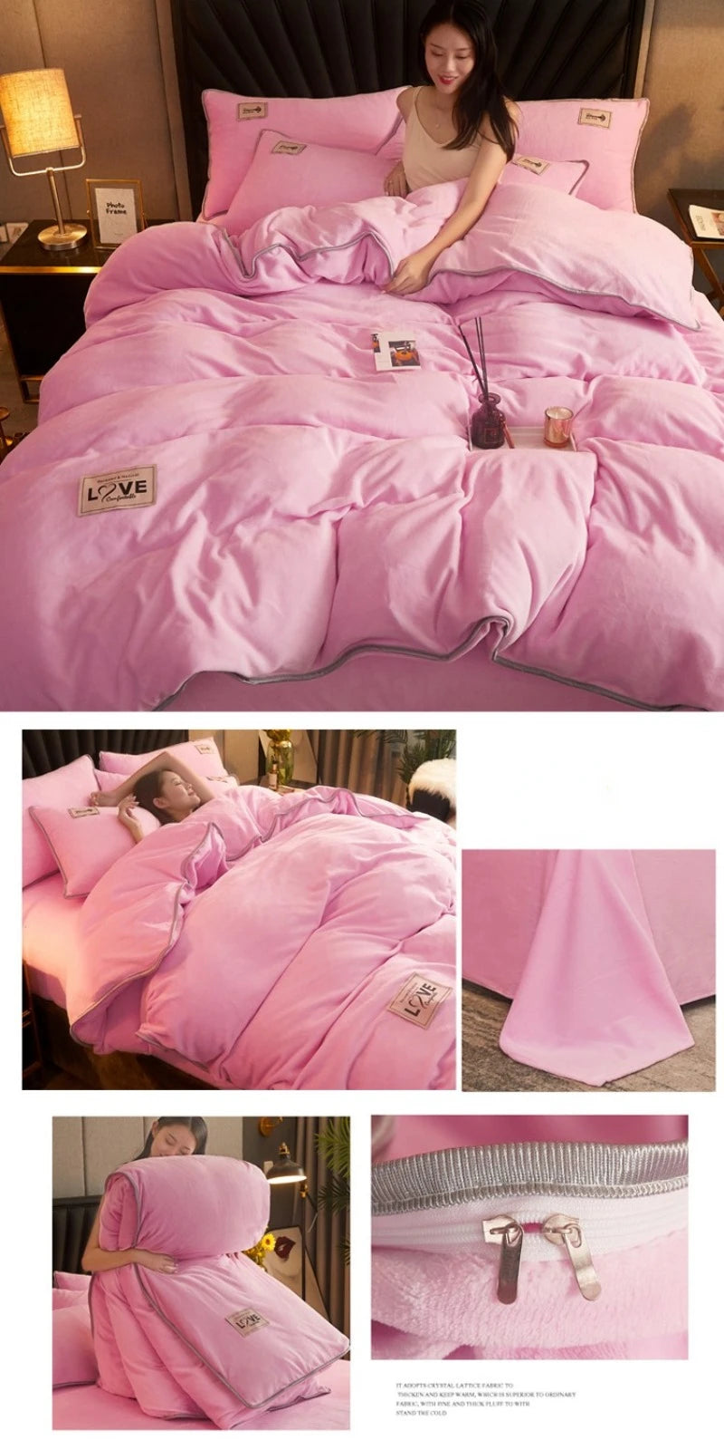 Queen Quilt Cover Set, Soft and Lightweight Bedspreads Coverlet with Striped Pattern Reversible Bed Cover for All Seasons Duvet