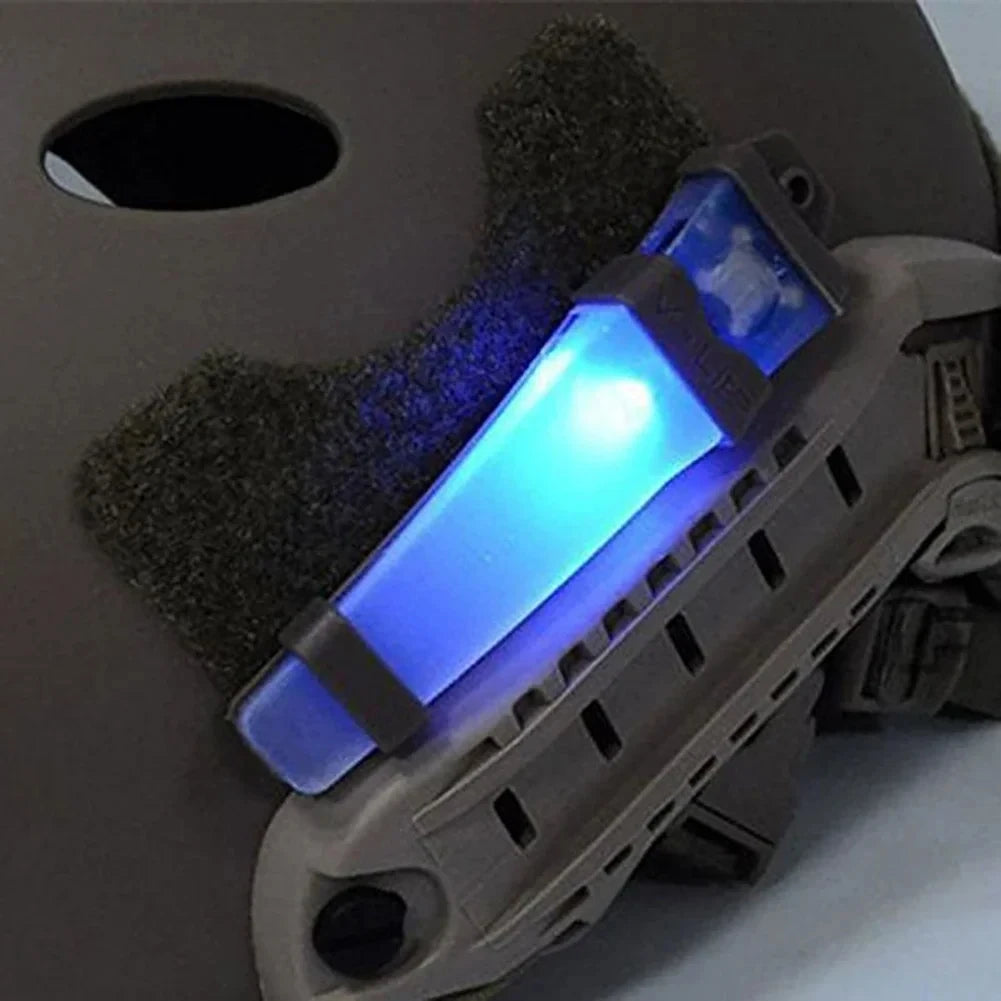 BOOIU Tactical FMA Helmet Safety Flashing Light IR Strobe Waterproof Outdoor Equipment Survival Signal Light Hiking Cycling Lamp
