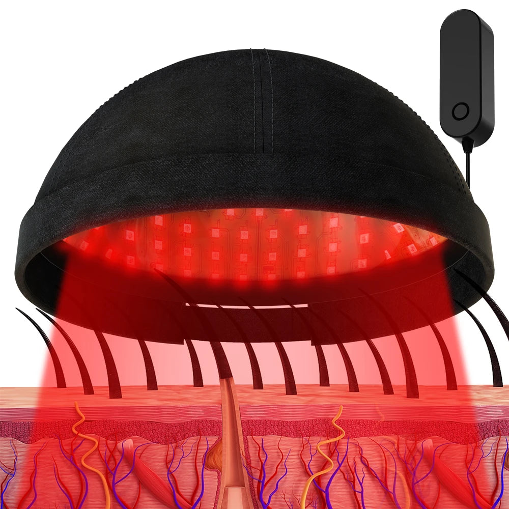 236 Diodes Laser Hair Growth Cap LLLT Therapy Anti Hair Loss Treatment Promote Hair Regrowth Device Restore Hair Thickness