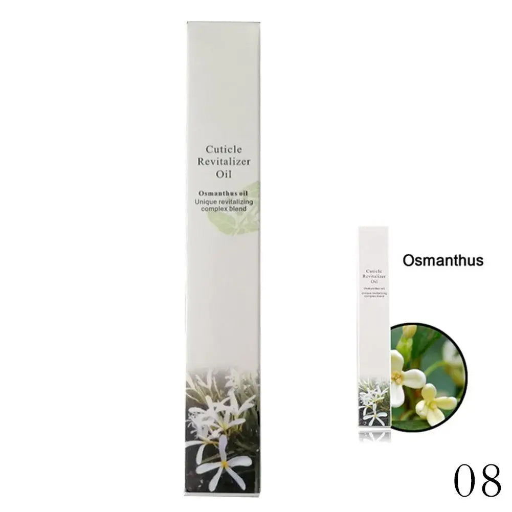 Nutrition Oil Pen for Nail Treatment, Cuticle Revitalizer Oil, Prevent Agnail, Nail Polish, Nourish Skin, 15 Smells