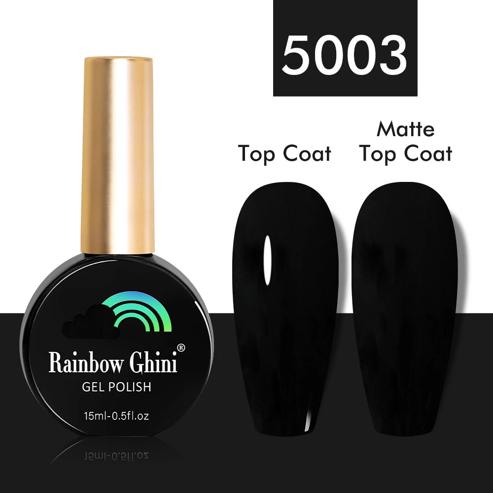 Rainbow Ghini 15ml Glitter Dark Red Gel Nail Polish Semi-Permanent Varnish UV Pale Red Nail Gel Art Supplies for Professionals