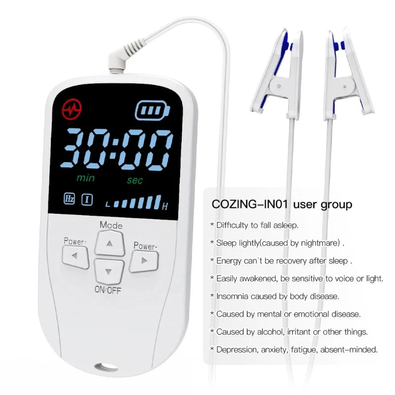 vagus nerve stimulation clip ear Sleep Aid Device Relieve Insomnia Promote Fast Sleep Deep Sleep Anxiety Depression Reliever