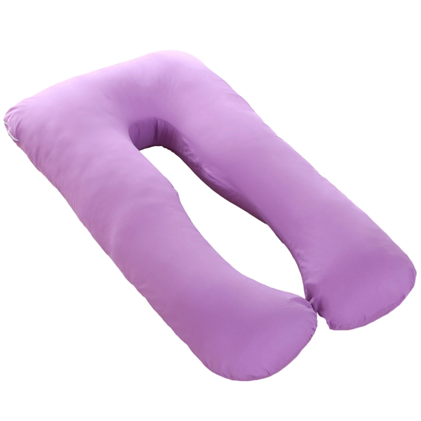 Full Body Support U-Shaped Pillow Cotton Pillowcase Comfy Breathable Pillow Case For Living Room U-shaped nap pillow Case