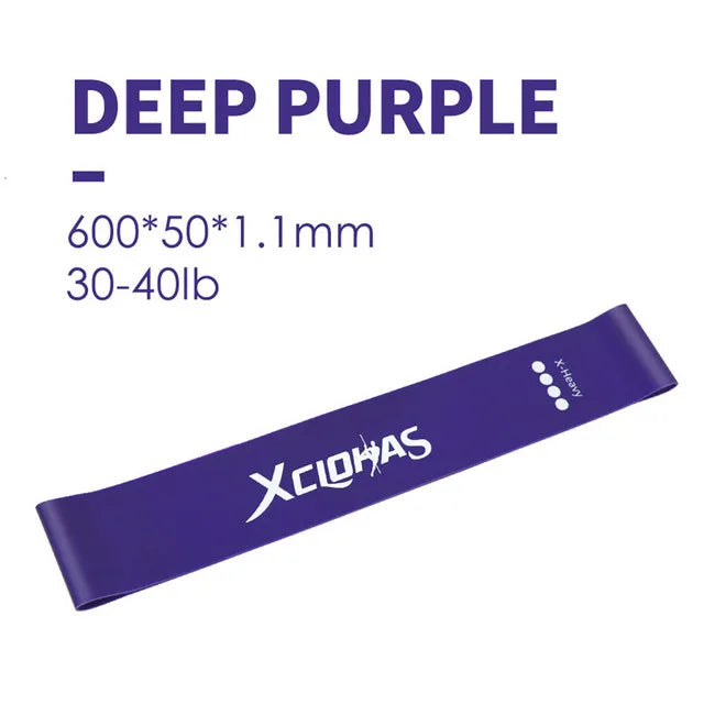 Training Fitness Gum Exercise Gym Strength Resistance Bands Pilates Sport Rubber Fitness Bands Crossfit Workout Equipment