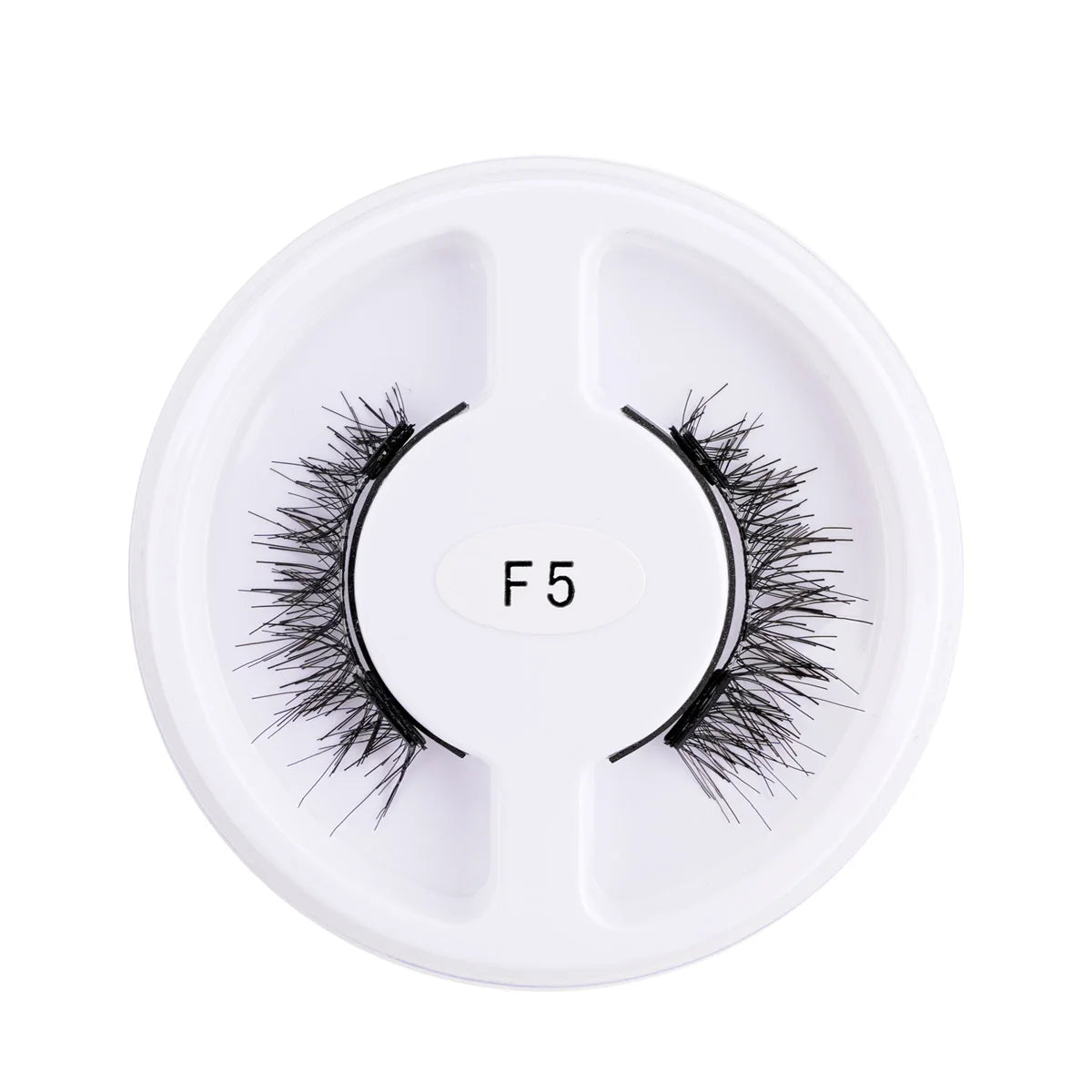 5 pairs 3D Magnetic Lashes Kit With Curler Natural Soft Magnetic False Eyelashes No Glue Needed Fluffy Reusable Make Up