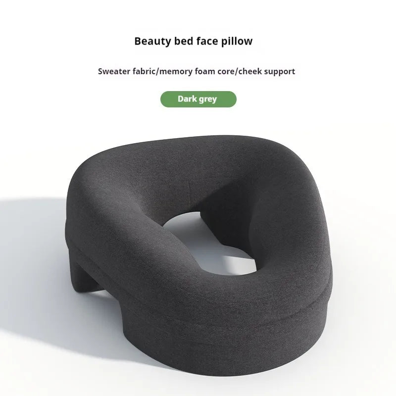 Memory Foam Breathable Head Pillow Ergonomics Lying Down Pillow Rest Support Pillow Body Massage Face Rest Pillow Beauty Salon