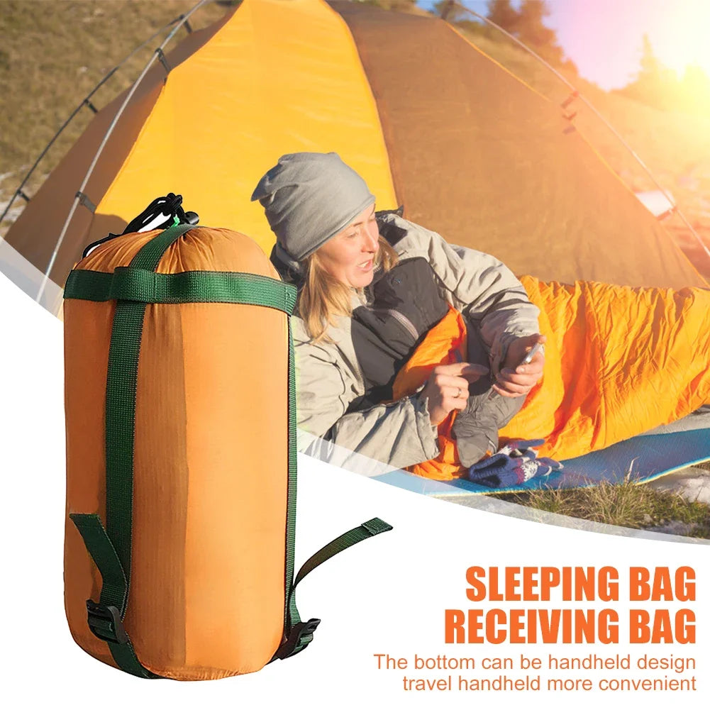 5 Color Waterproof Compression Stuff Sack Outdoor Camping Sleeping Bag Nylon Storage Bag for Camping Travel Hiking