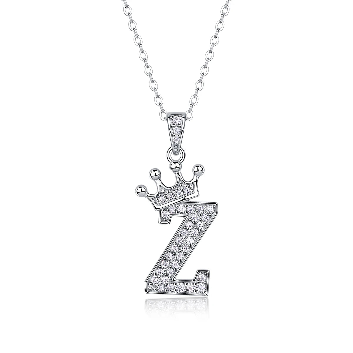Collana con Iniziali in Moissanite