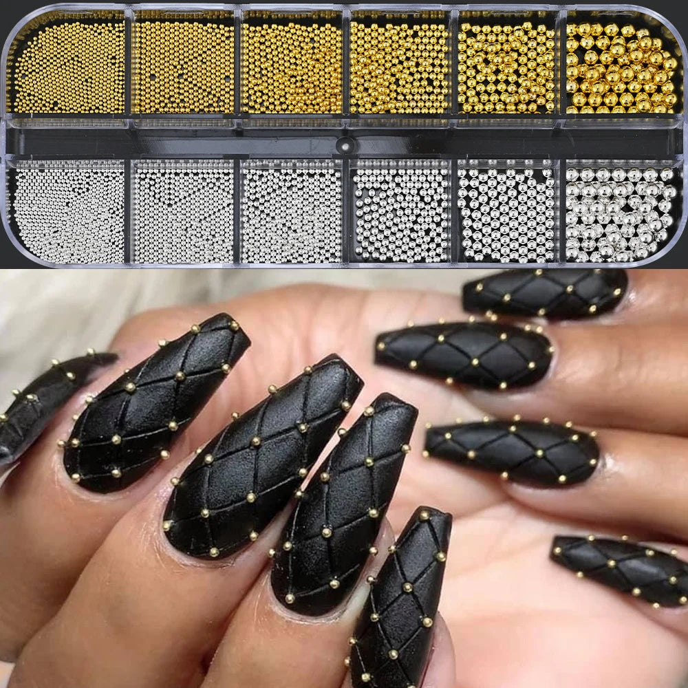 Set di Decorazioni per Nail Art