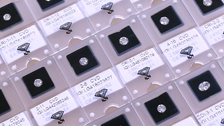 Diamanti Lab Grown Taglio Brillante da ct 3,00 a ct 7,00