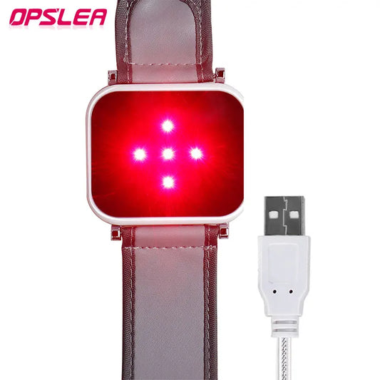 650nm Laser Therapy Wrist Diode LLLT Watch Diabetes Hypertension Cholesterol Treatment  Laser Physiotherapy Watch Accessories