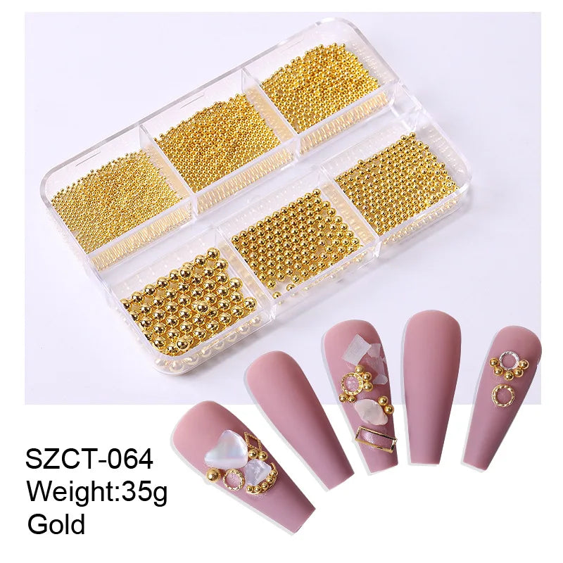 Set di Decorazioni per Nail Art