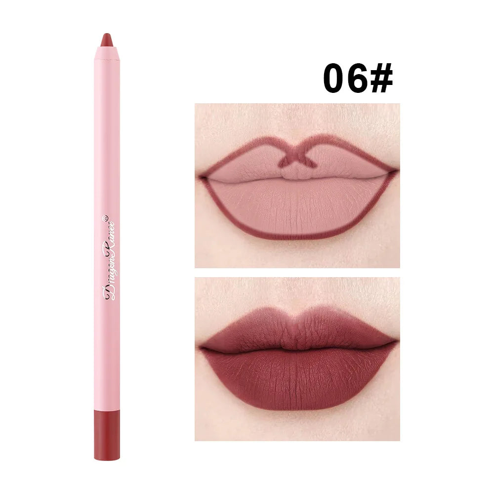 Lipliner Coreano in 12 Tonalità