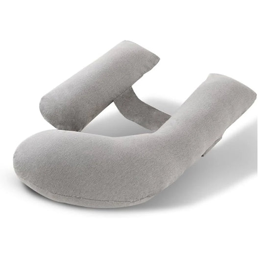 H-shaped Pregnancy Pillow Adjustable ,Maternity Pillow for Side Sleepers,Pregnancy Body Pillow with Lumbar & Abdominal Support