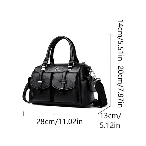 High Capacity Leopard Print Ladies Handbags Versatile Messenger Bags High Quality Luxury Women's Shoulder Bags Ladies'Hand Bags
