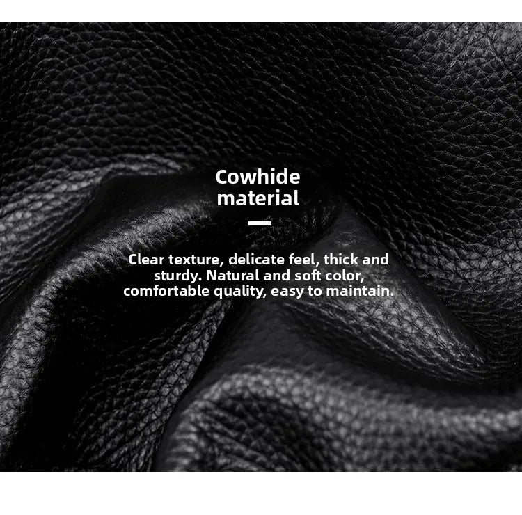 2026 New Fashionable Pure Color Leather Backpack Women's Cross-Border Travel Bag Durable Soft Cowhide Shoulder Bag for All Ages