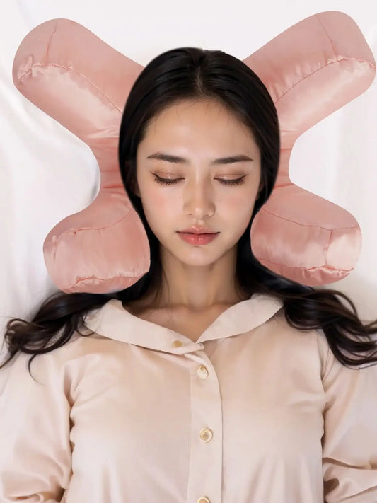 Anti wrinkles-aging pillow Beauty Pillow Face pillow for beauty sleep  Back Sleep pillow with a free pillow case