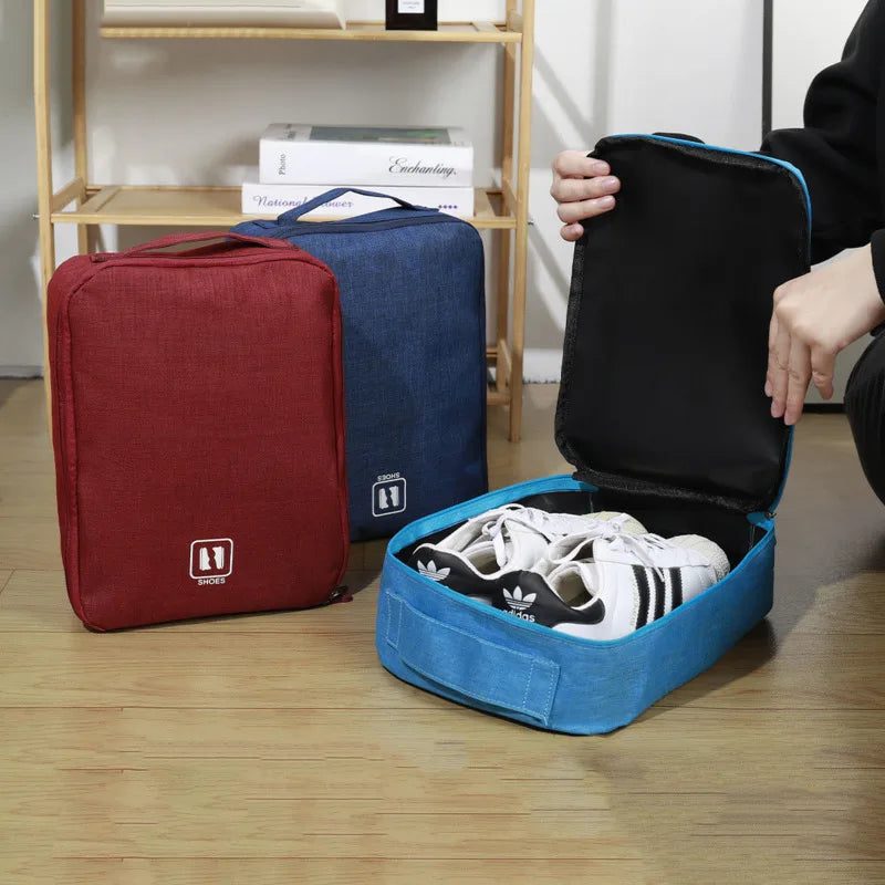 Women Portable Travel Shoe Bag Waterproof Men Shoes Storage Bags Home Shoe Closet Organizer Travel Accessories