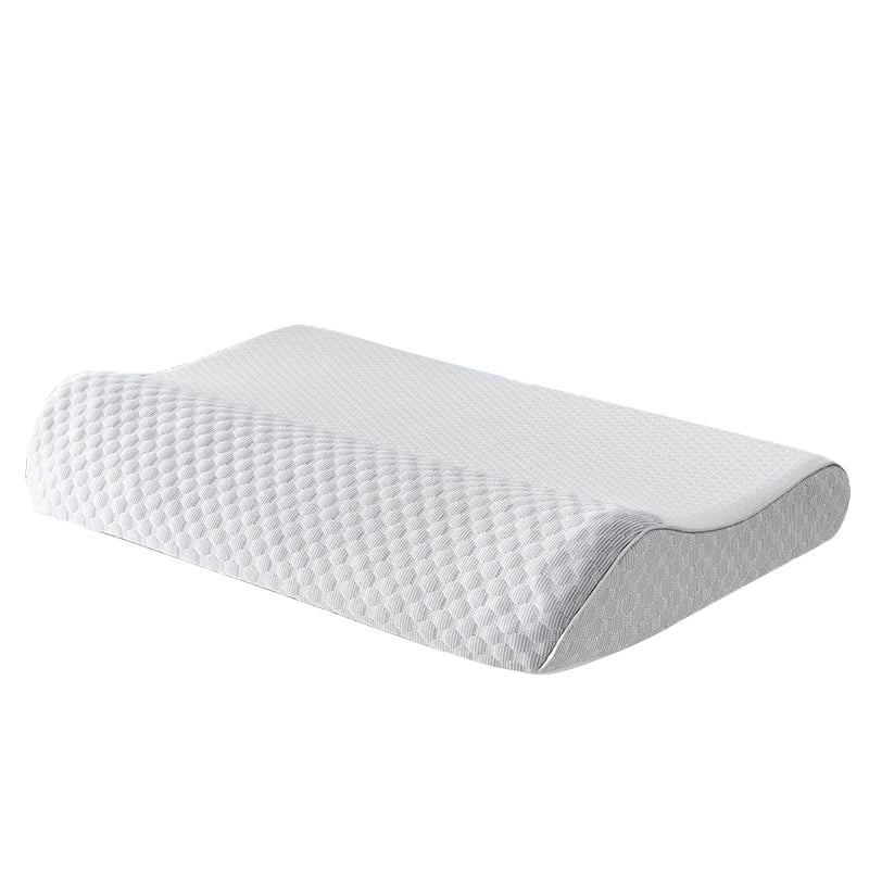 Natural Latex Pillow with Organic Cotton Cover Memory Adult Cervical Pillow Bed Pillow for Sleeping Neck Pain Relief Help