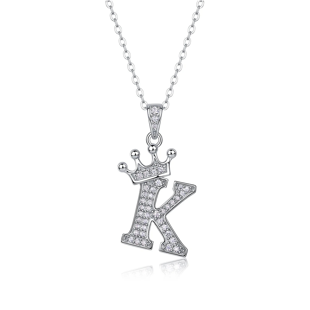 Collana con Iniziali in Moissanite