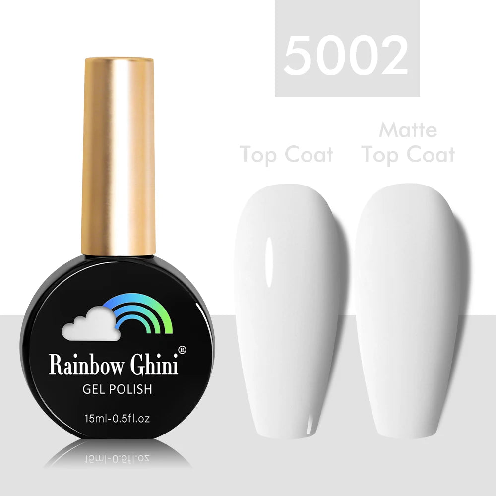 Rainbow Ghini 15ml Glitter Dark Red Gel Nail Polish Semi-Permanent Varnish UV Pale Red Nail Gel Art Supplies for Professionals