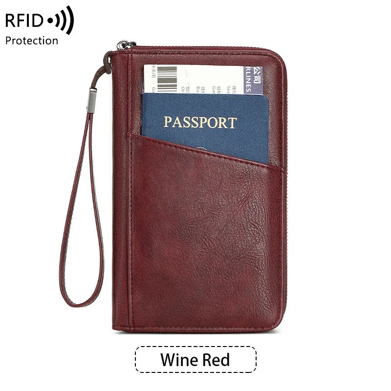 Porta Passaporto con Tecnologia RFID