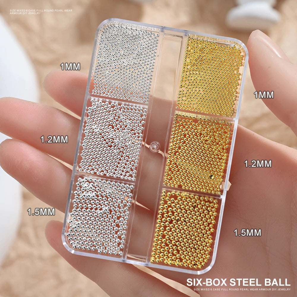 Set di Decorazioni per Nail Art
