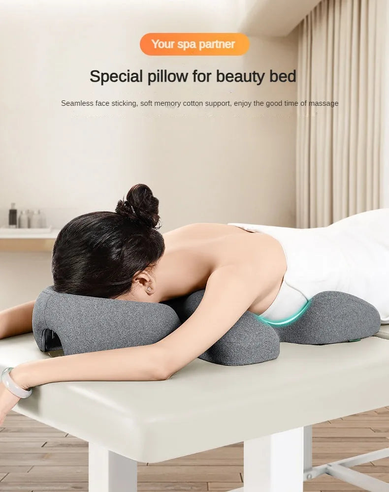 Memory Foal Salon Massage Pillow Universal Face Cradle for Massage SPA Beauty Salon Pad Relax U Shape Face Pillow