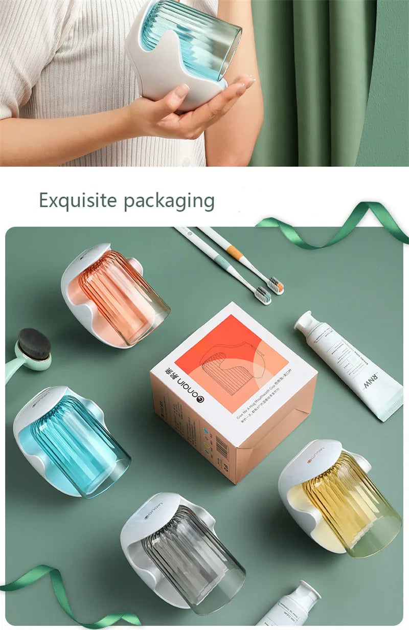 Cartoon Toothpaste Dispenser Automatic Toothpaste Squeezer New Wall-Mount Holder Toothbrush Rack Bathroom Washroom  Accessories
