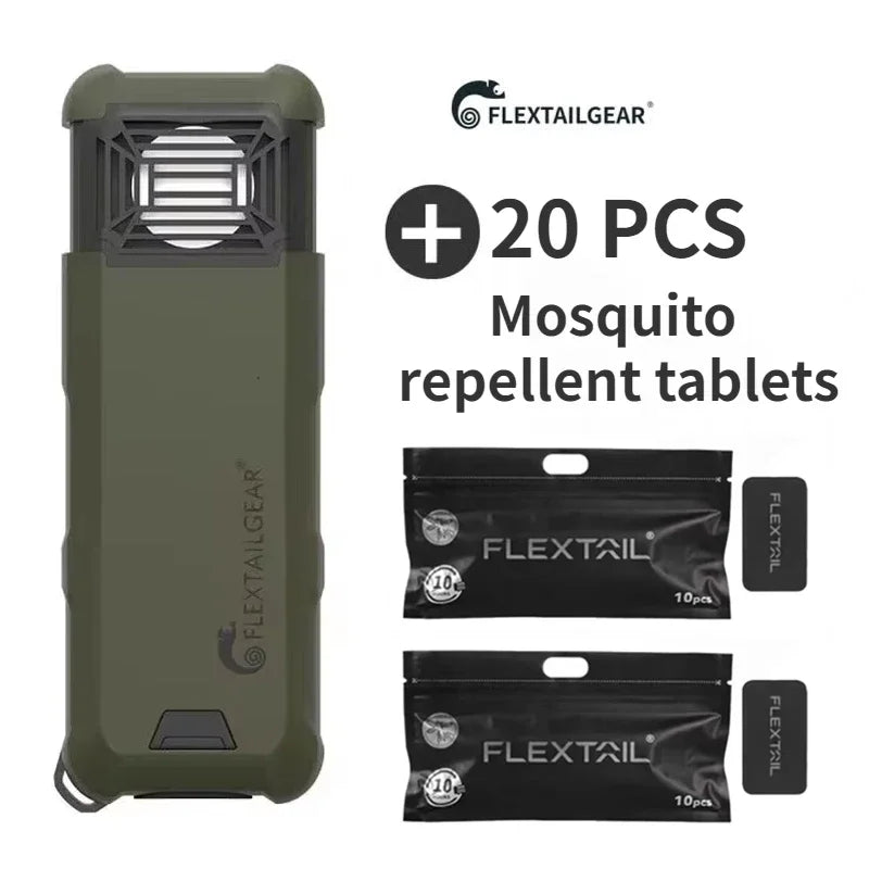 Flextail TINY REPELLER Portable Mosquito Repellent Lithium Battery Heat Outdoor Fish Wireless Electric Mosquito Killer Repeller