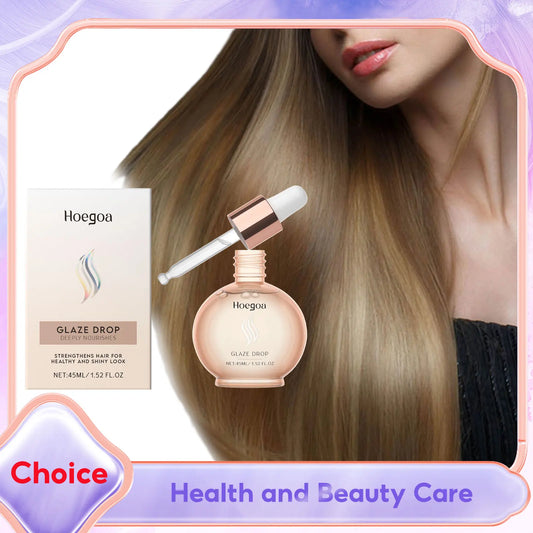 Hydrating Hair Serum for Frizzy Dry Damaged Split Ends Repair Vitamin E Smoothing Adds Shine Coconut Oil Keratin Hair Treatment