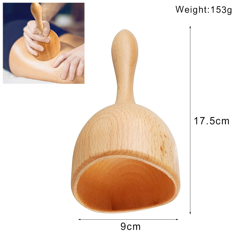 Strumenti Professionali per Massaggi in Legno Massiccio e Bamboo