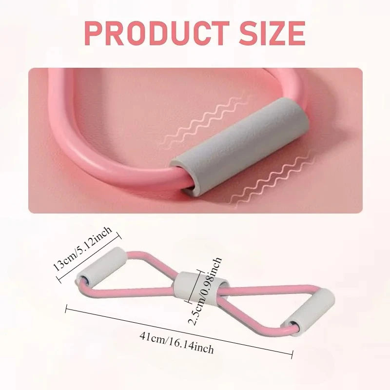 Yoga Resistance Bands Elastic Band Sports Exercise Puller 8-shaped Chest Expander for Body Building Home Gym Fitness Equipment