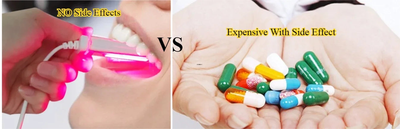 Red Light Therapy for Gum Sensitivity Professional Device for Inflammation Relief & Oral Health Improvement