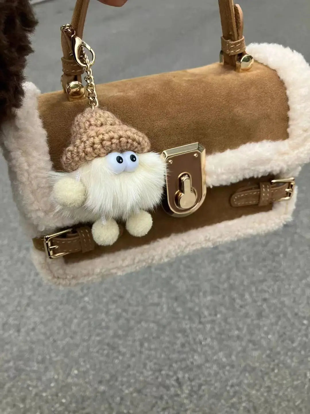 Mini Borsa scamosciata Invernale