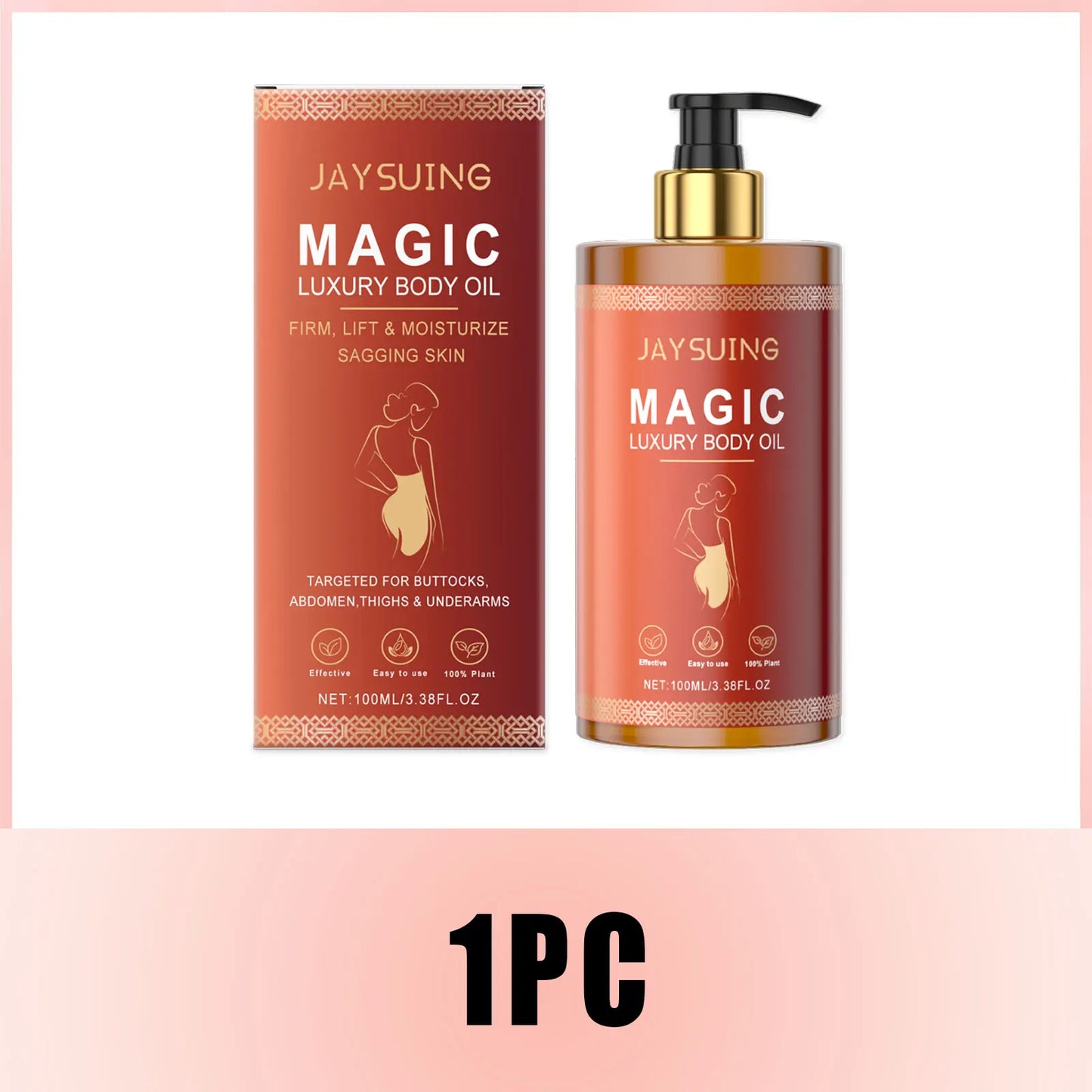 Magic Body Firming Oil Skin Tightening Anti-Aging Refreshing Abdomen Thigh Improve Elasticity Hydrate Anti Cellulite Massage Oil