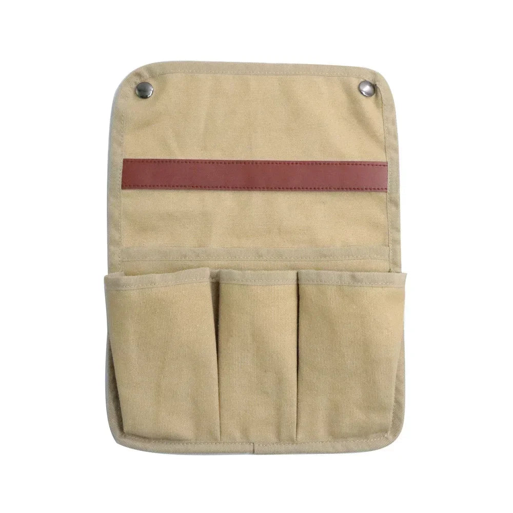 Camping Chair Armrest Storage Bag Canvas Folding Chair Organizer Side Pocket Pouch Bag For Outdoor Camping Picnic Fishing Bag