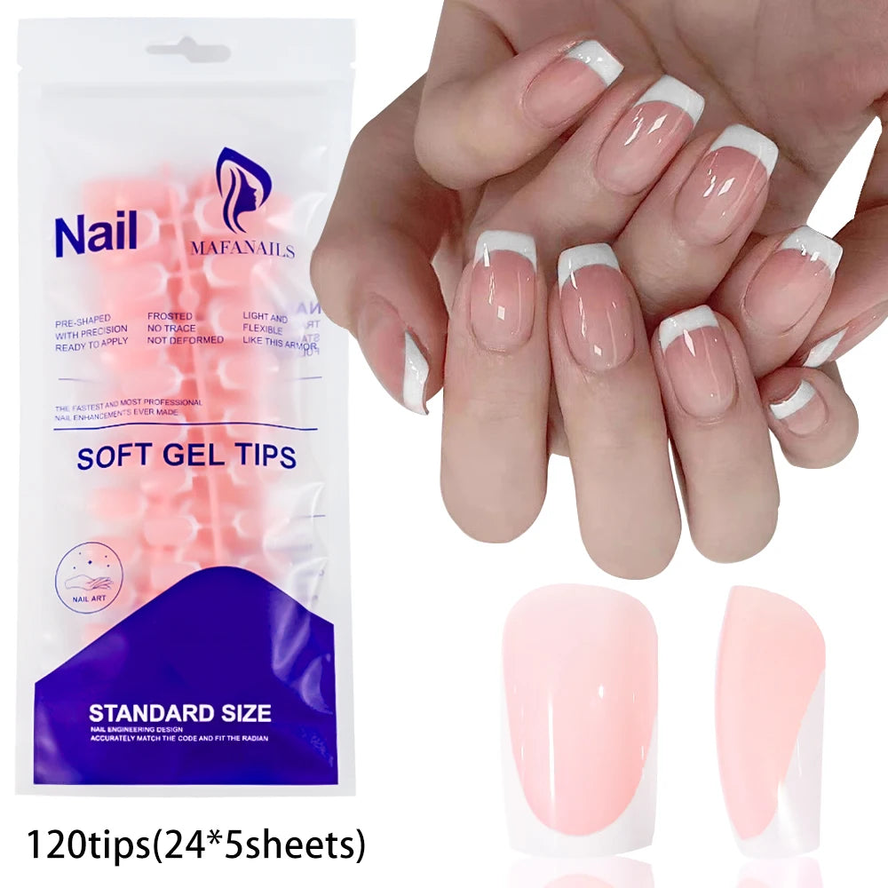 120Pcs Y2k Star Leopard Print Long Stilettos False Nails 5-Styles Pink/Blue Glossy Acrylic Press on nails Full Cover Fake Nails_