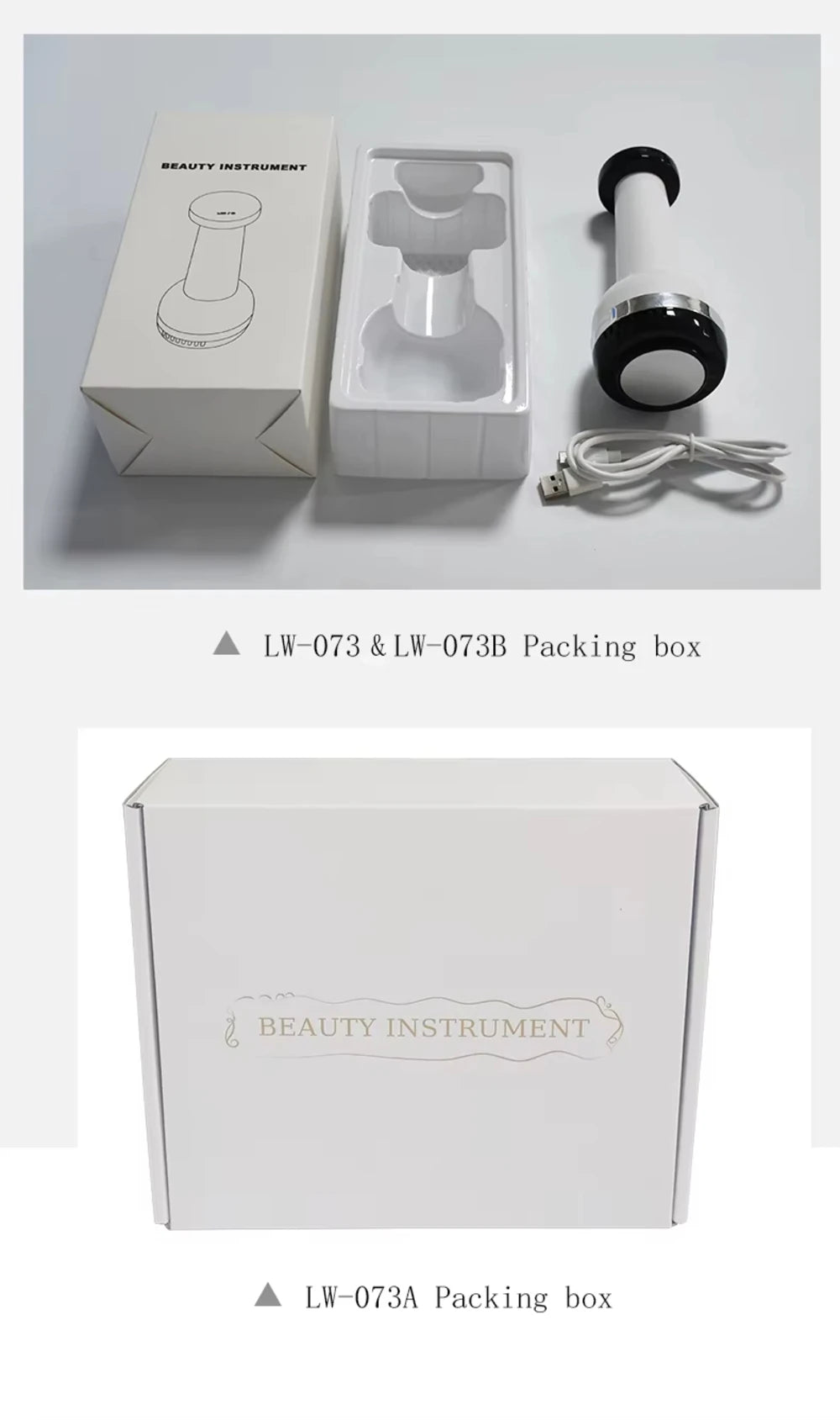 Hot And Cold Beauty Skin Body Facial Massage Machine Red Light Therapy cold hammer