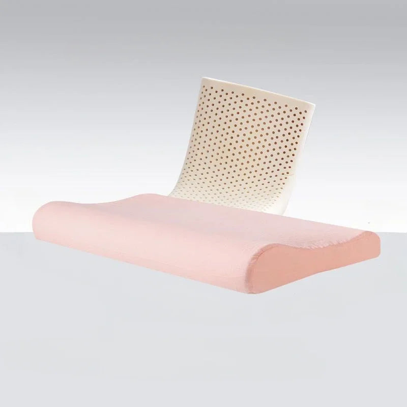 Thailand Latex Low Pillow Adult Specific Natural Rubber Flat Ultra-thin Pillow Core Protect Cervical Spine Pillows for Sleeping