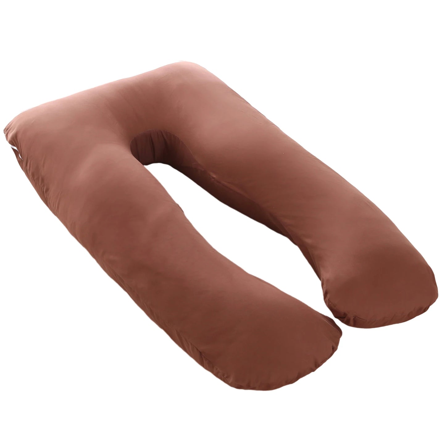 Full Body Support U-Shaped Pillow Cotton Pillowcase Comfy Breathable Pillow Case For Living Room U-shaped nap pillow Case