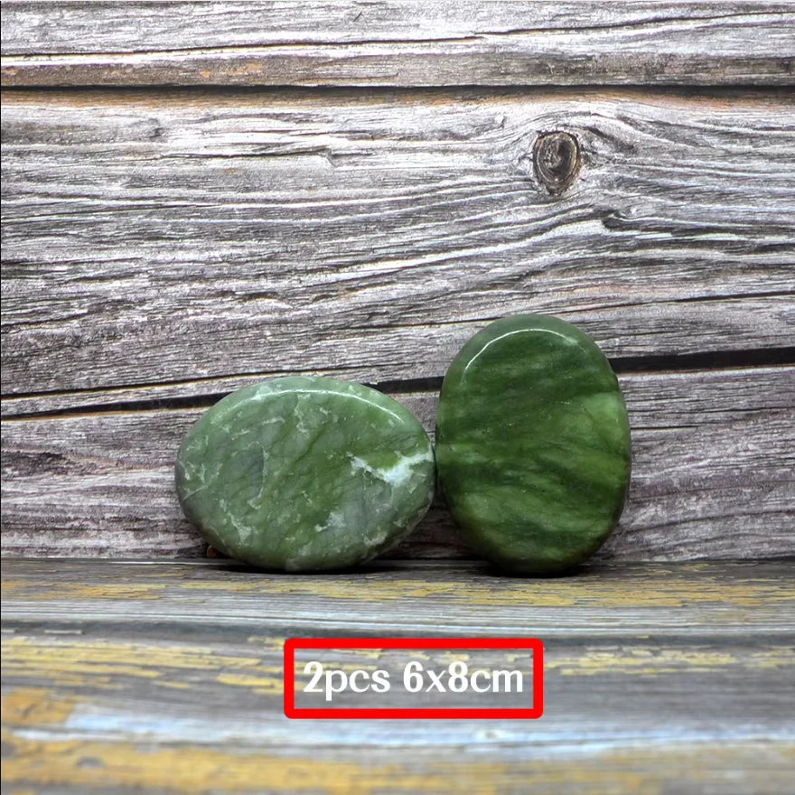 Pietre per Massaggio caldo/freddo in Giada Naturale