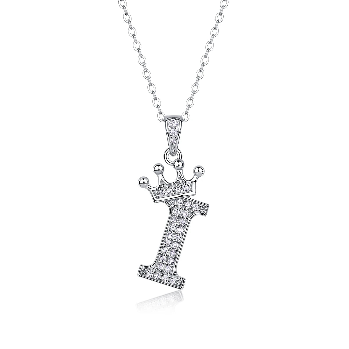 Collana con Iniziali in Moissanite