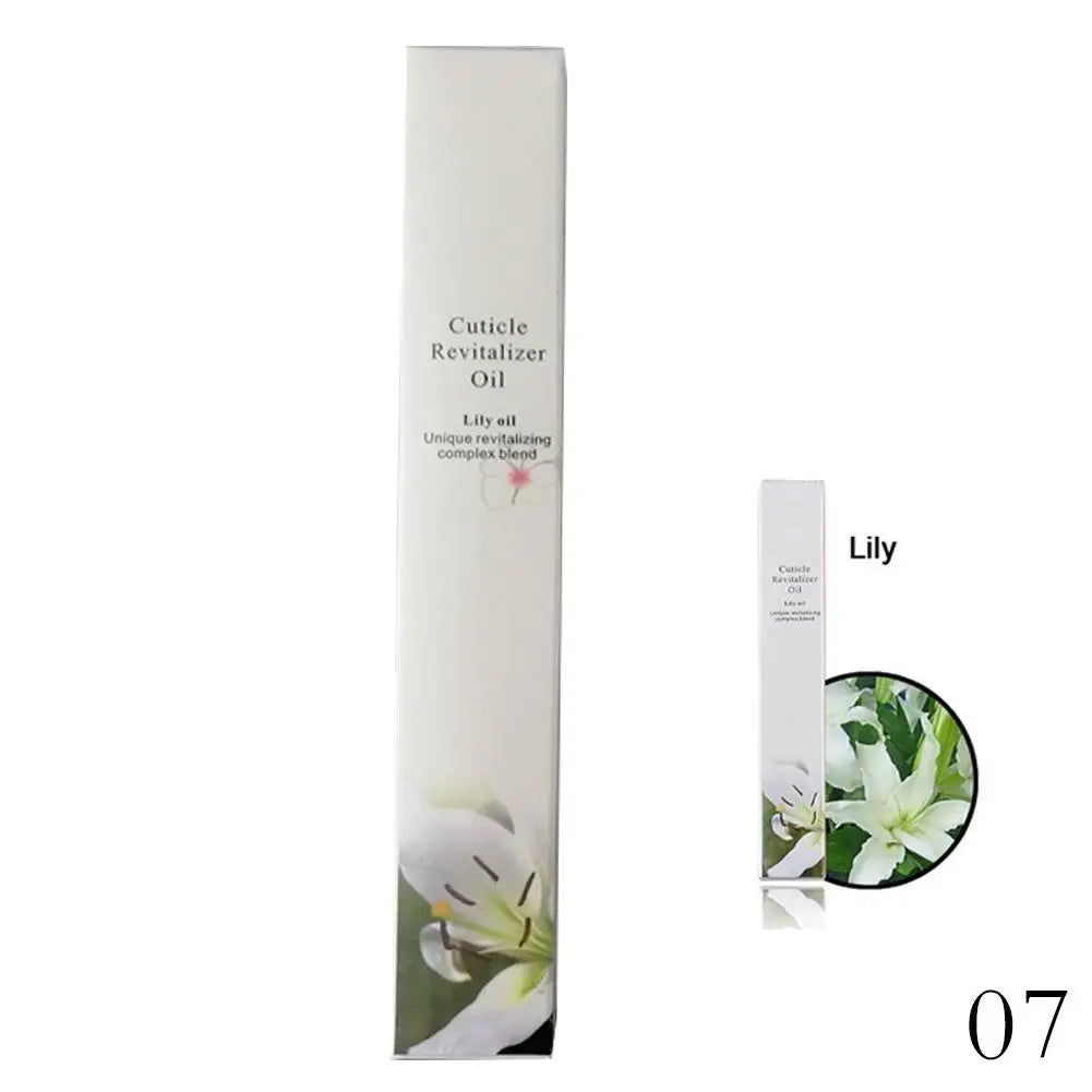 Nutrition Oil Pen for Nail Treatment, Cuticle Revitalizer Oil, Prevent Agnail, Nail Polish, Nourish Skin, 15 Smells